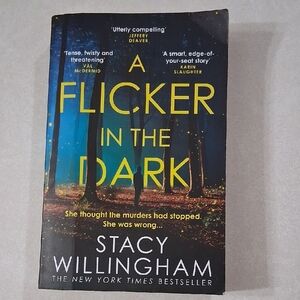 A Flicker in the Dark by - Black and Yellow Cover